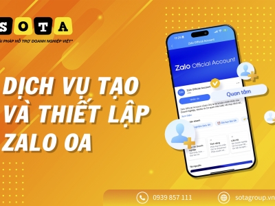  Dịch Vụ tạo Zalo OA | Chăm Sóc OA Bán hàng