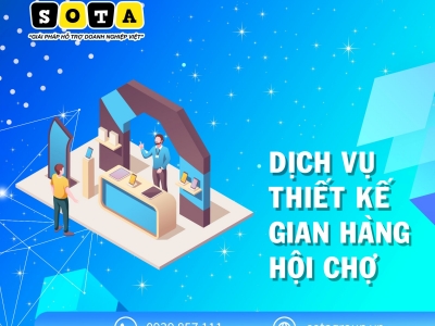  Thiết kế gian hàng hội chợ