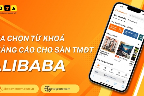 Phân tích từ khóa sàn thương mại điện tử Alibaba