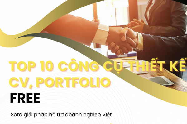 Top 10 công cụ thiết kế CV Portfolio miễn phí  