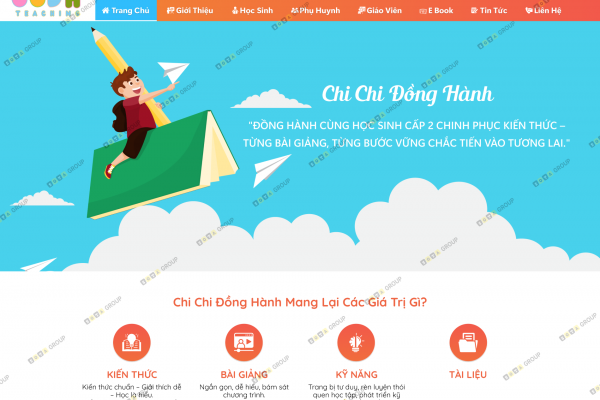 Thiết kế website giáo dục chuẩn SEO