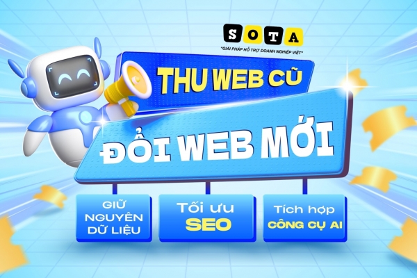 Dịch vụ Thu web Cũ, Đổi web mới | Nâng cấp website toàn quốc