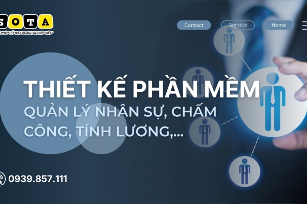 Thiết kế phần mềm quản lý nhân sự doanh nghiệp