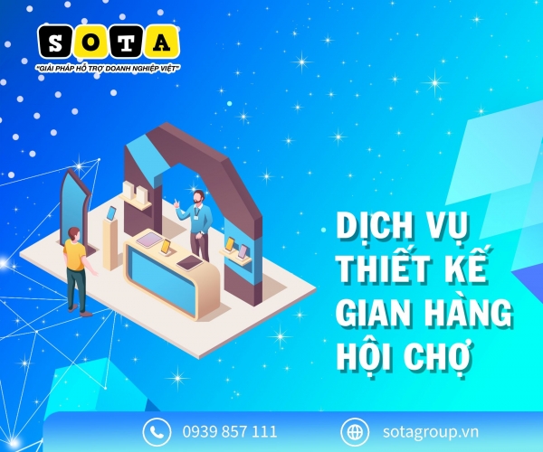 Thiết kế gian hàng hội chợ