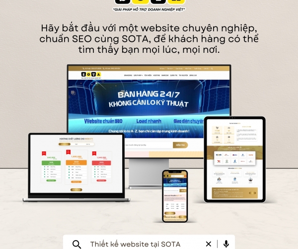 Bảng giá thiết kế Website