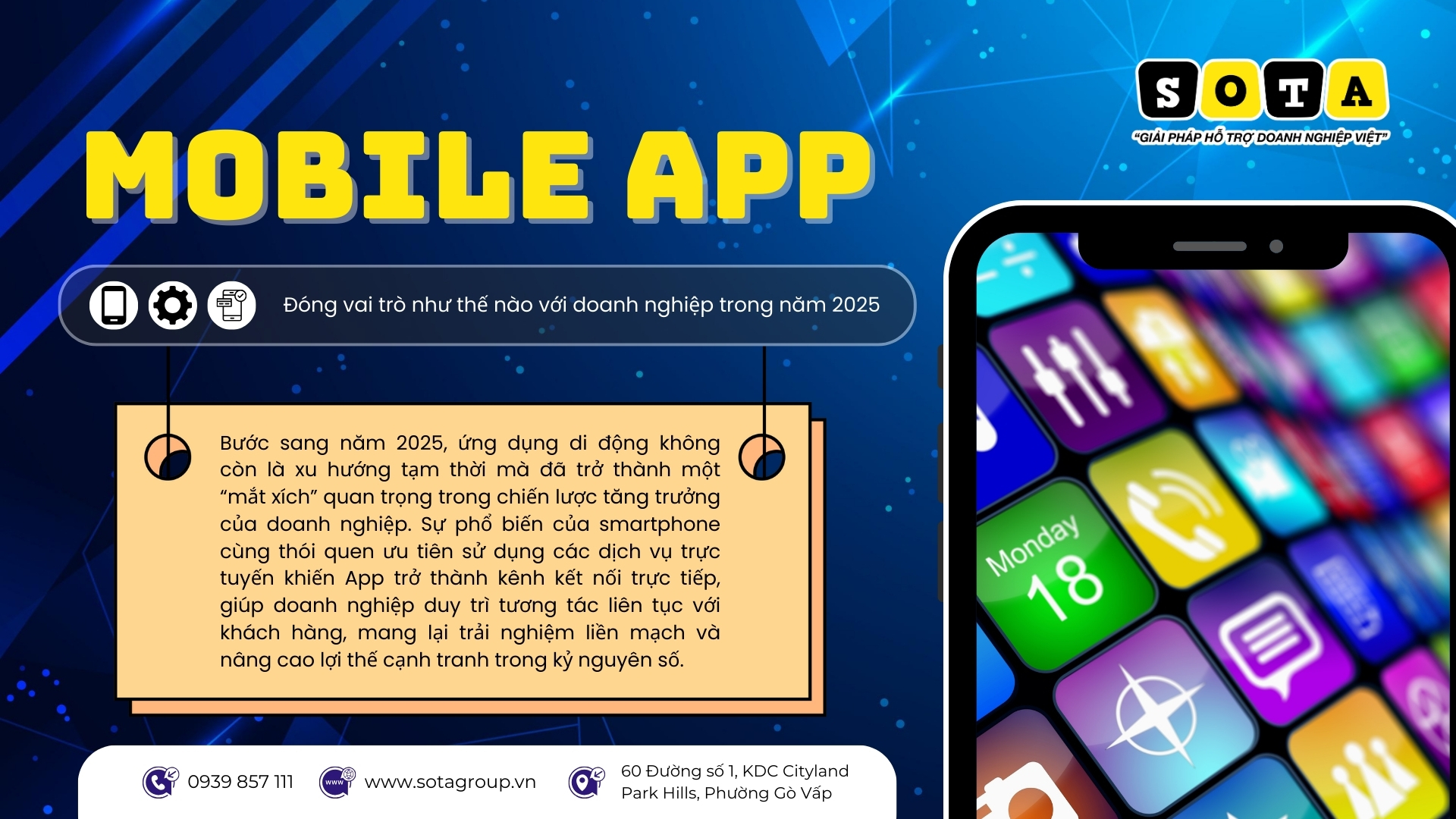 Thiết kế App mang lại lợi ích gì cho doanh nghiệp