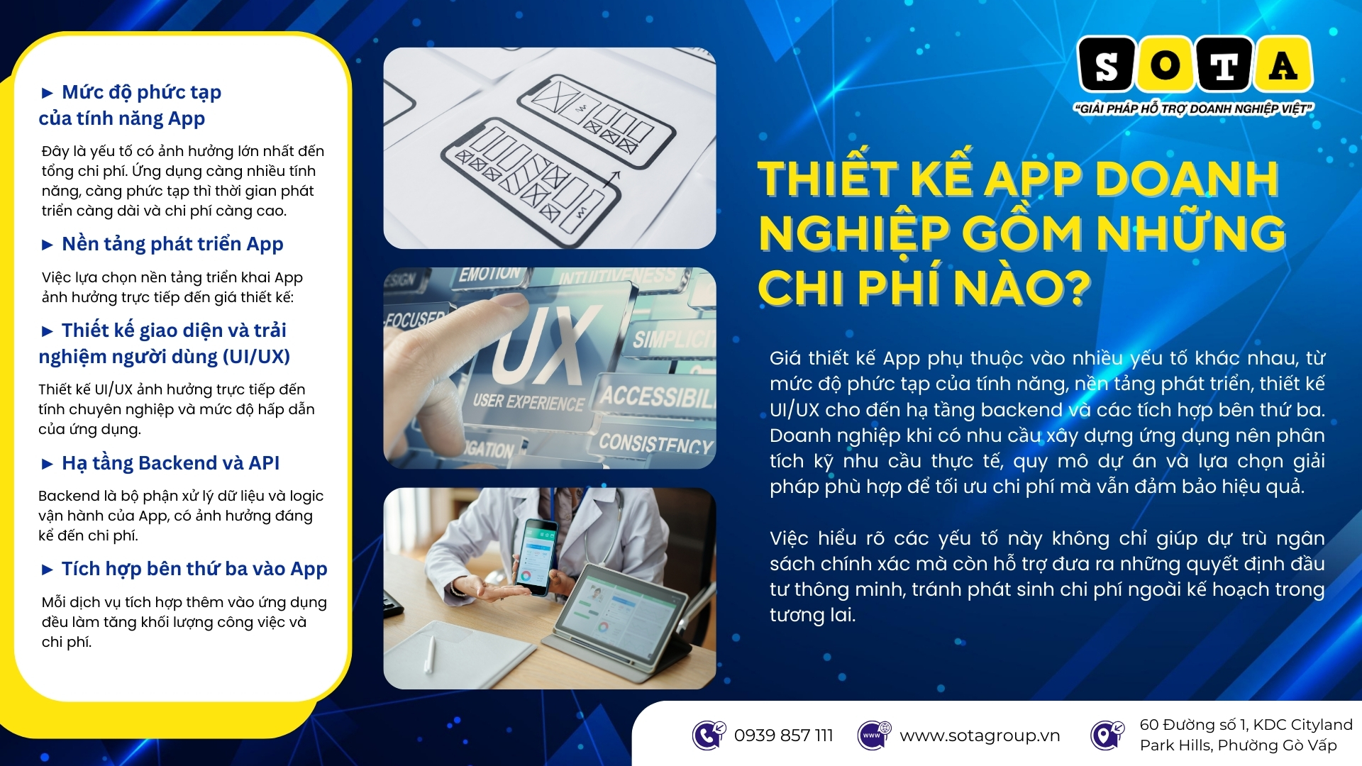 Giá thiết kế app di động mới nhất 2025