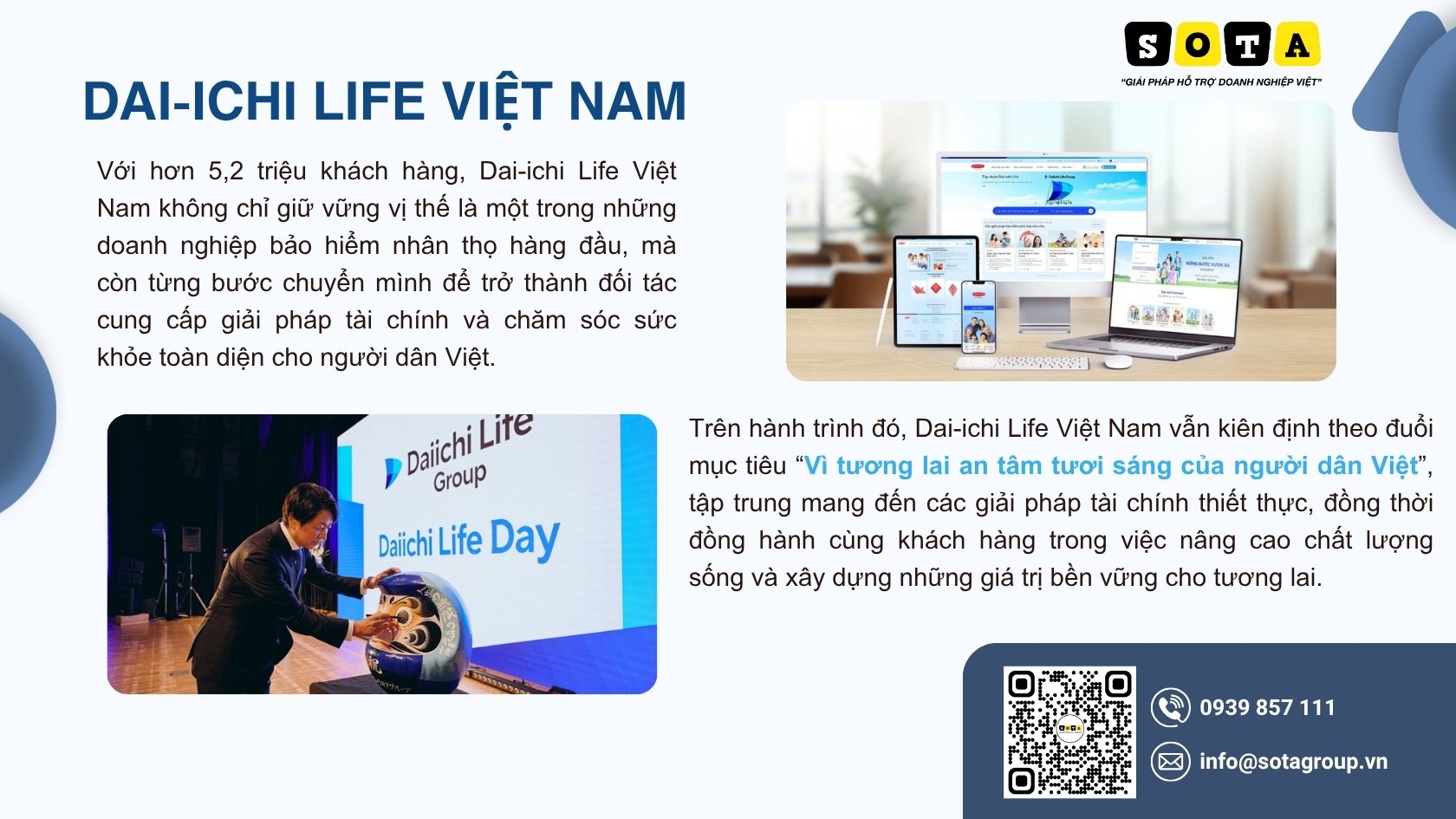 Dai-ichi Life Việt Nam và hành trình đồng bộ cùng chiến lược toàn cầu Dai-ichi Life Việt Nam và hành trình đồng bộ cùng chiến lược toàn cầu
