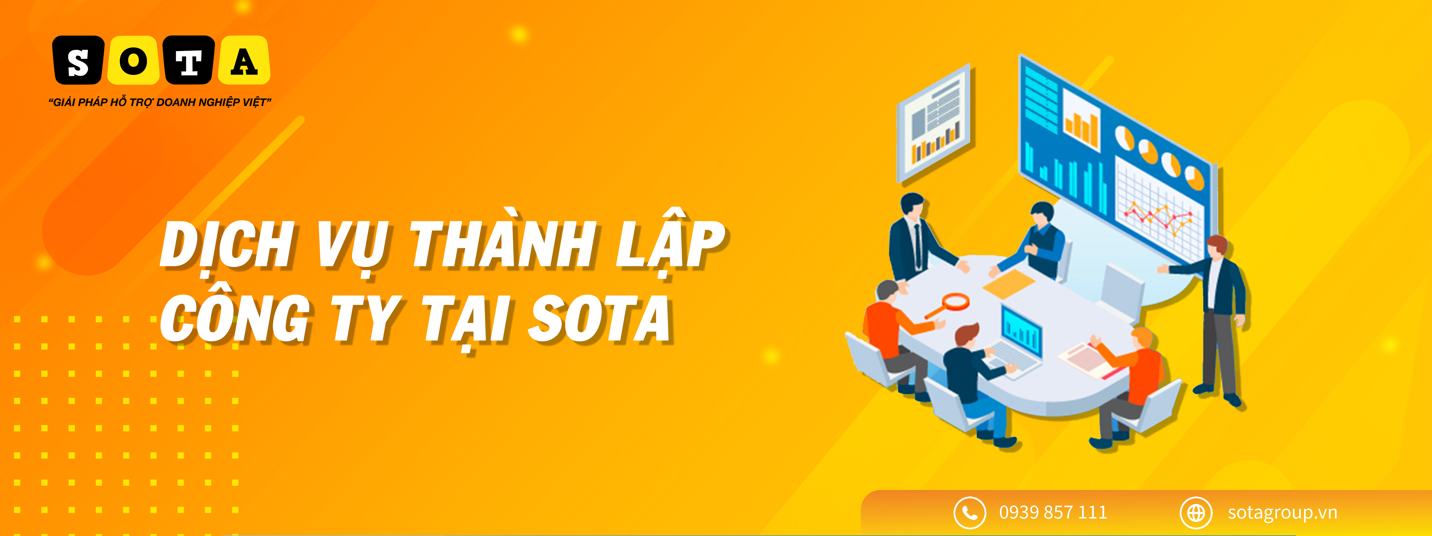 DỊCH VỤ THÀNH LẬP CÔNG TY TẠI SOTA