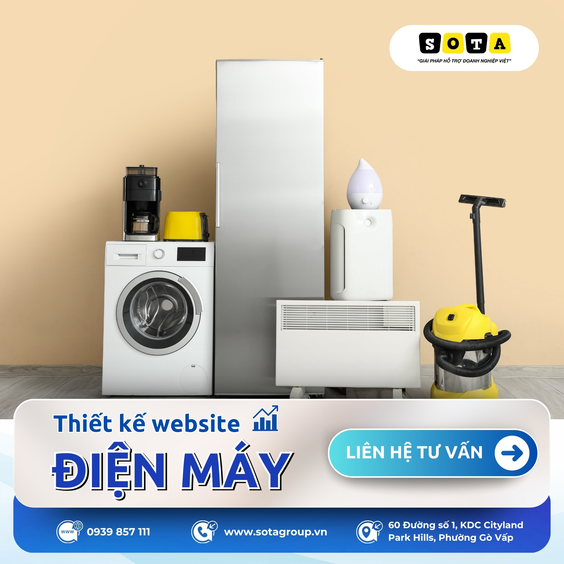 Thiết kế website điện máy Thiết kế website điện máy