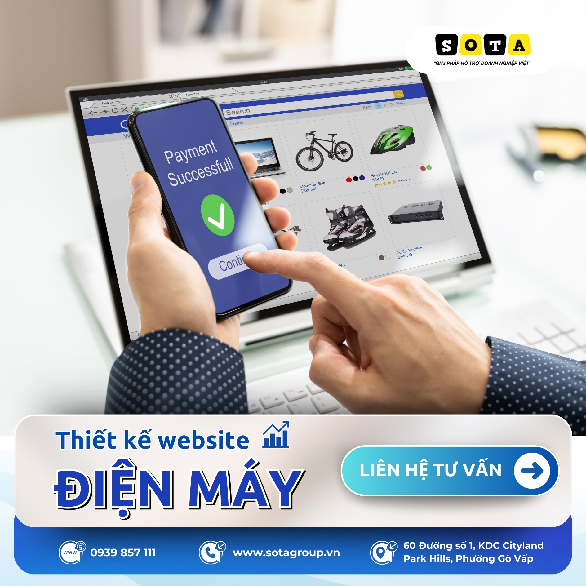 Thiết kế website điện máy Thiết kế website điện máy