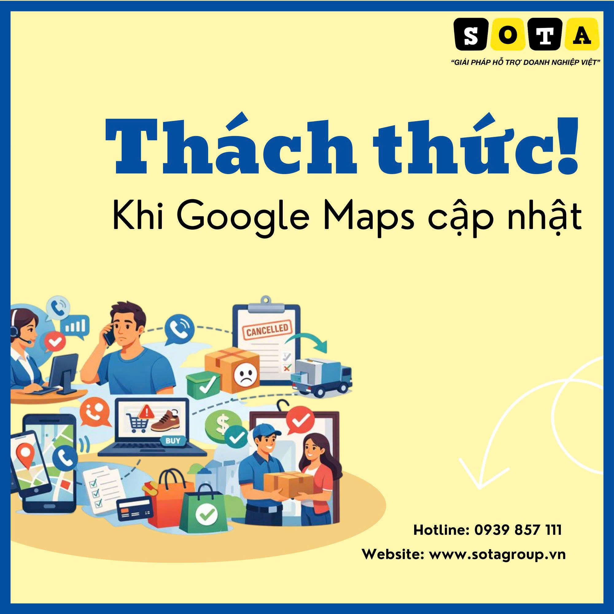 Doanh nghiệp cần làm gì khi Google Maps điều chỉnh địa danh