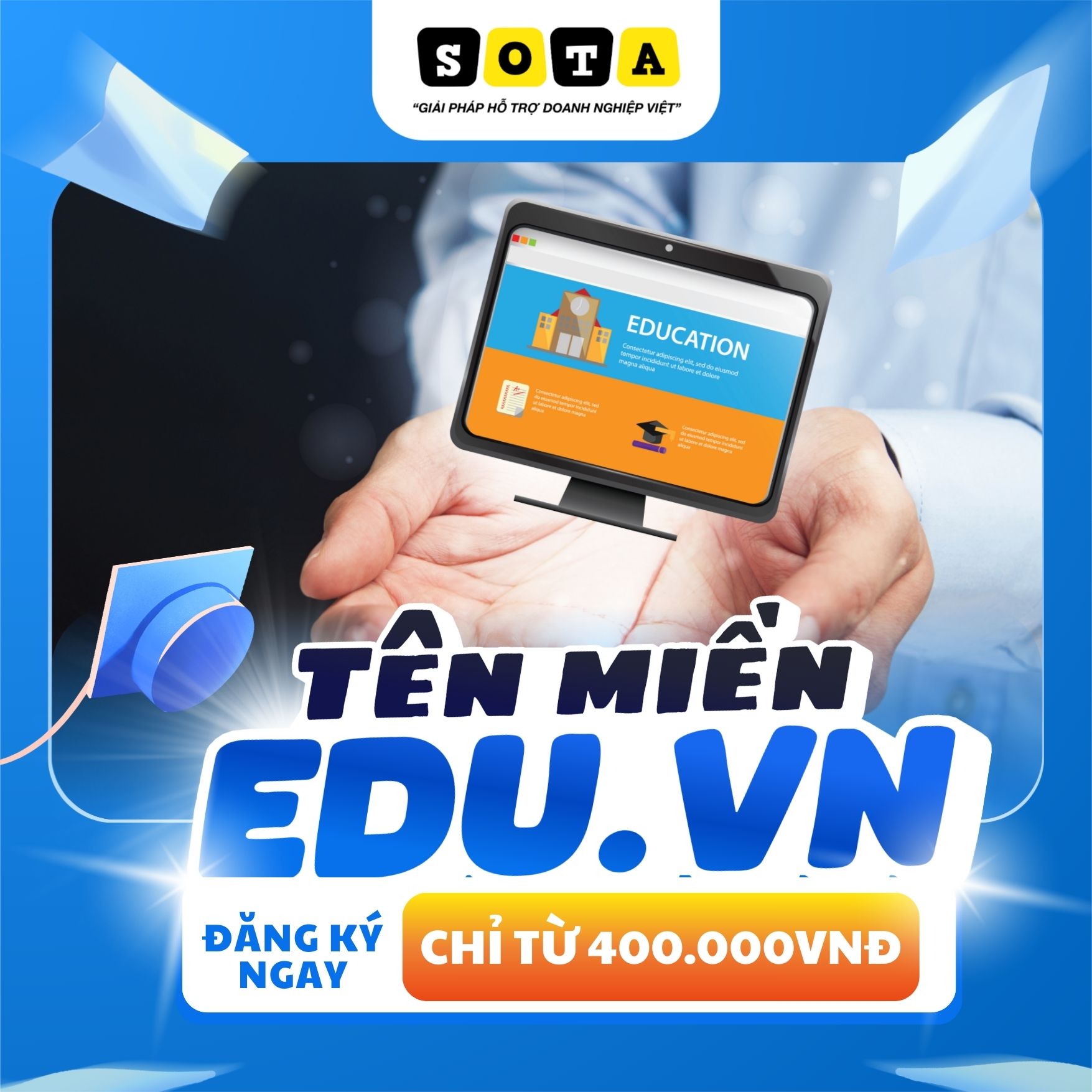 Đăng ký tên miền edu.vn Đăng ký tên miền edu.vn