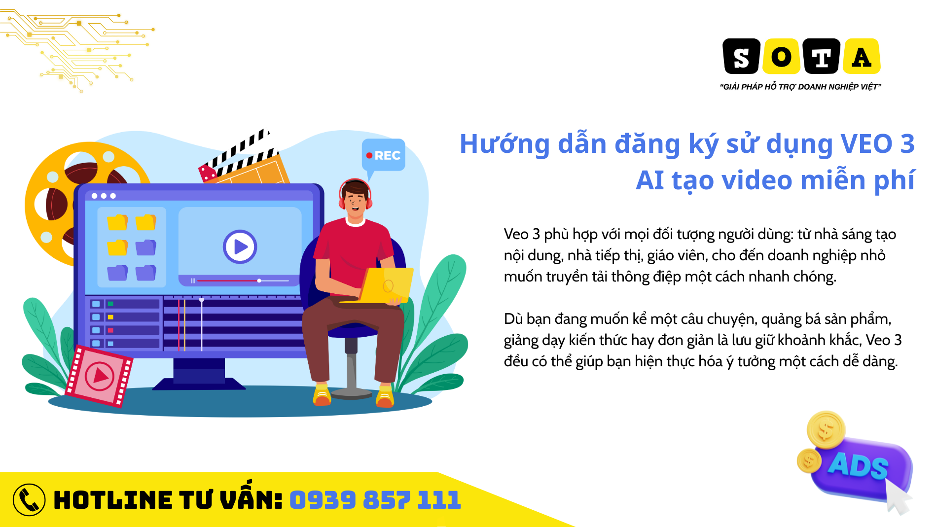 Hướng dẫn cách đăng ký sử dụng VEO 3 tạo video miễn phí