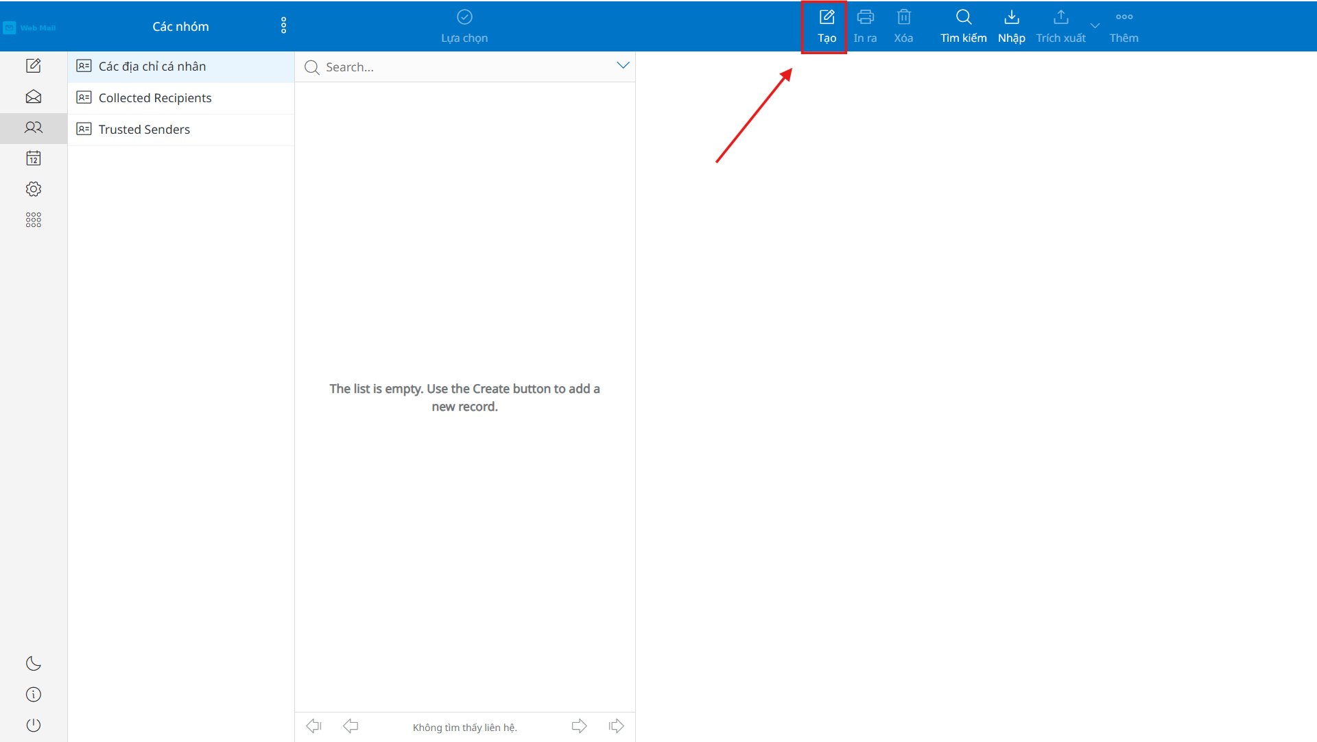 Hướng dẫn thêm ảnh đại diện cho email đối tác trên Webmail Email Pro