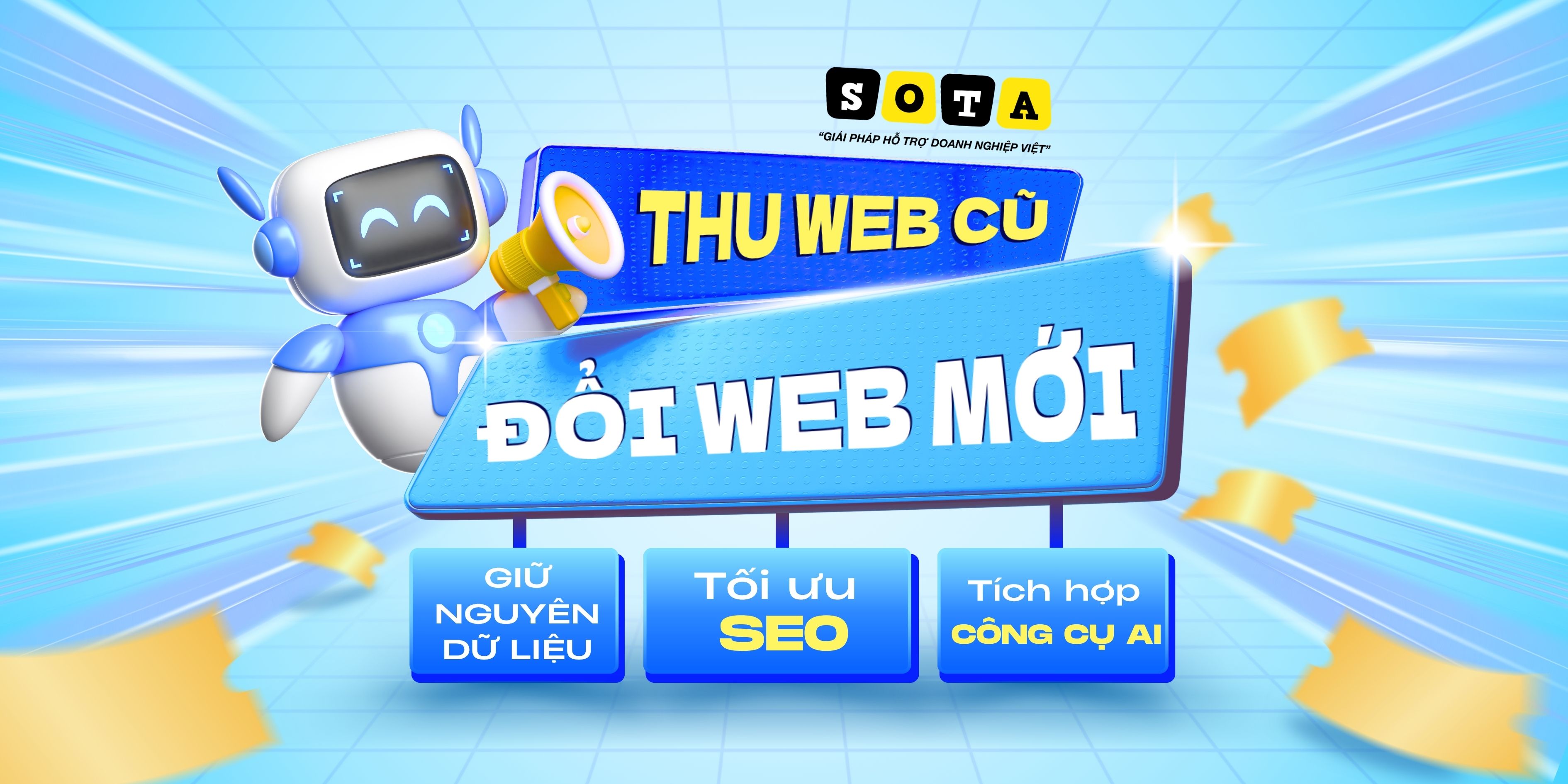 Thu cũ đổi mới Website tháng 5 - Doanh nghiệp hóa Website