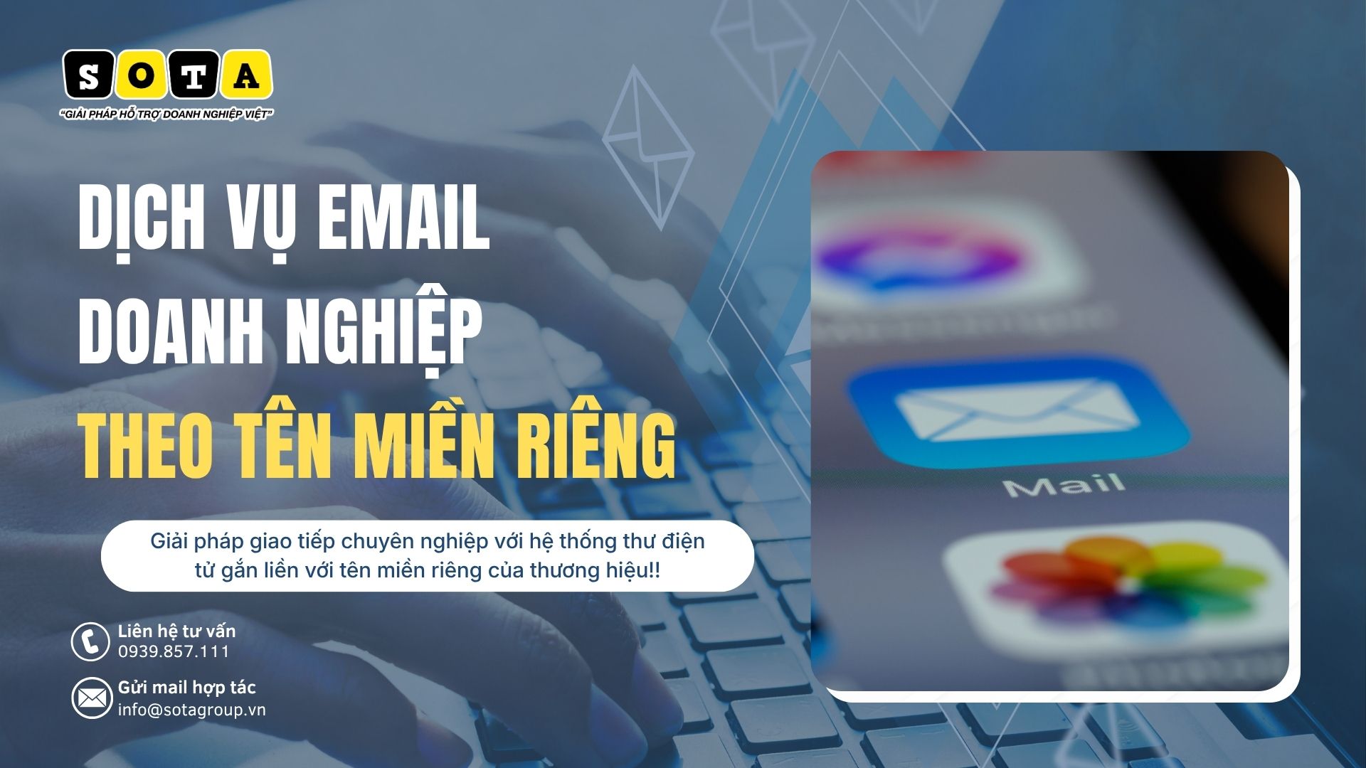 Bảng giá dịch vụ Email doanh nghiệp theo tên miền riêng