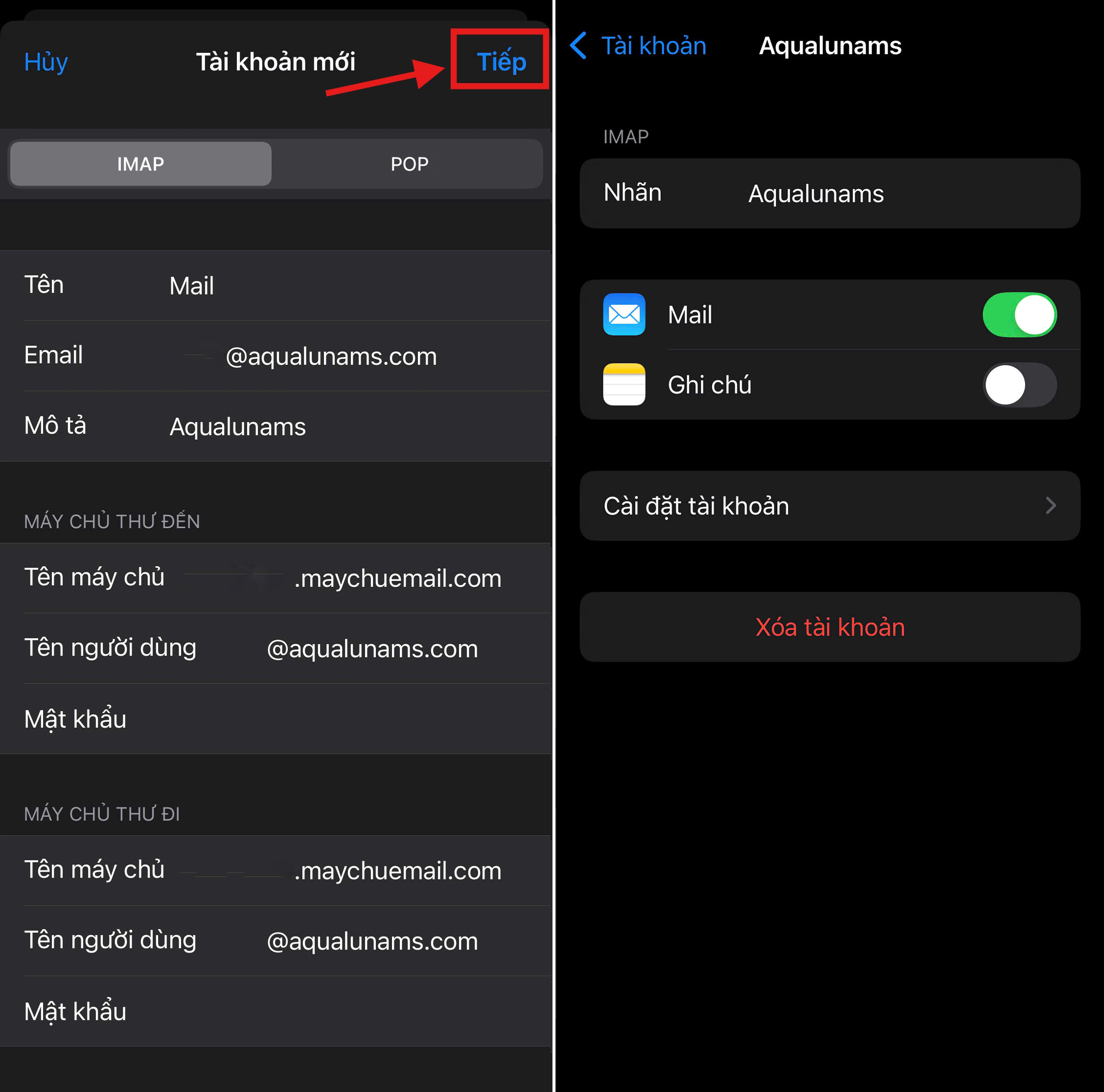 Hướng dẫn cài đặt mail doanh nghiệp cho Iphone mới nhất 2025