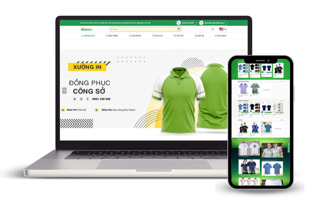 Thiết kế website theo yêu cầu