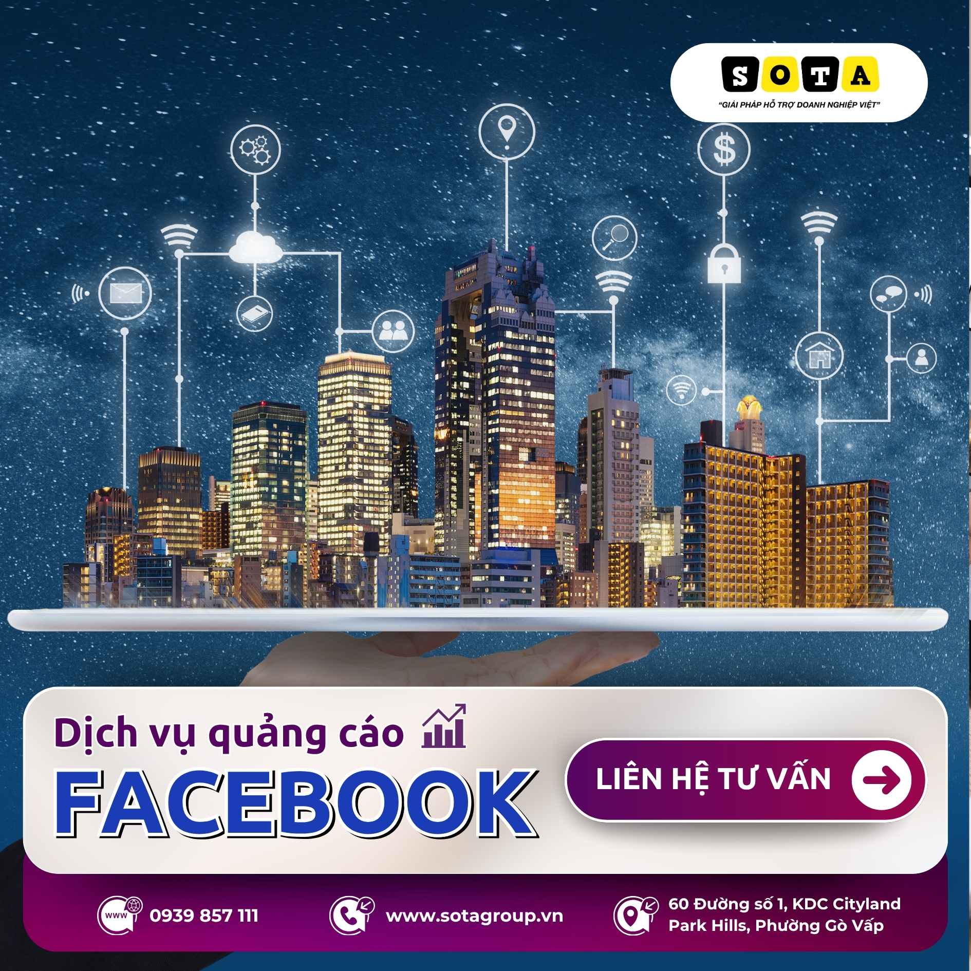Dịch vụ quảng cáo facebook ngành du lịch