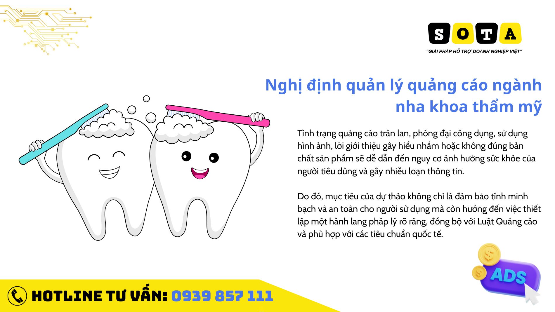 Các từ khóa và hành vi bị cấm trong quảng cáo nha khoa thẩm mỹ 2025