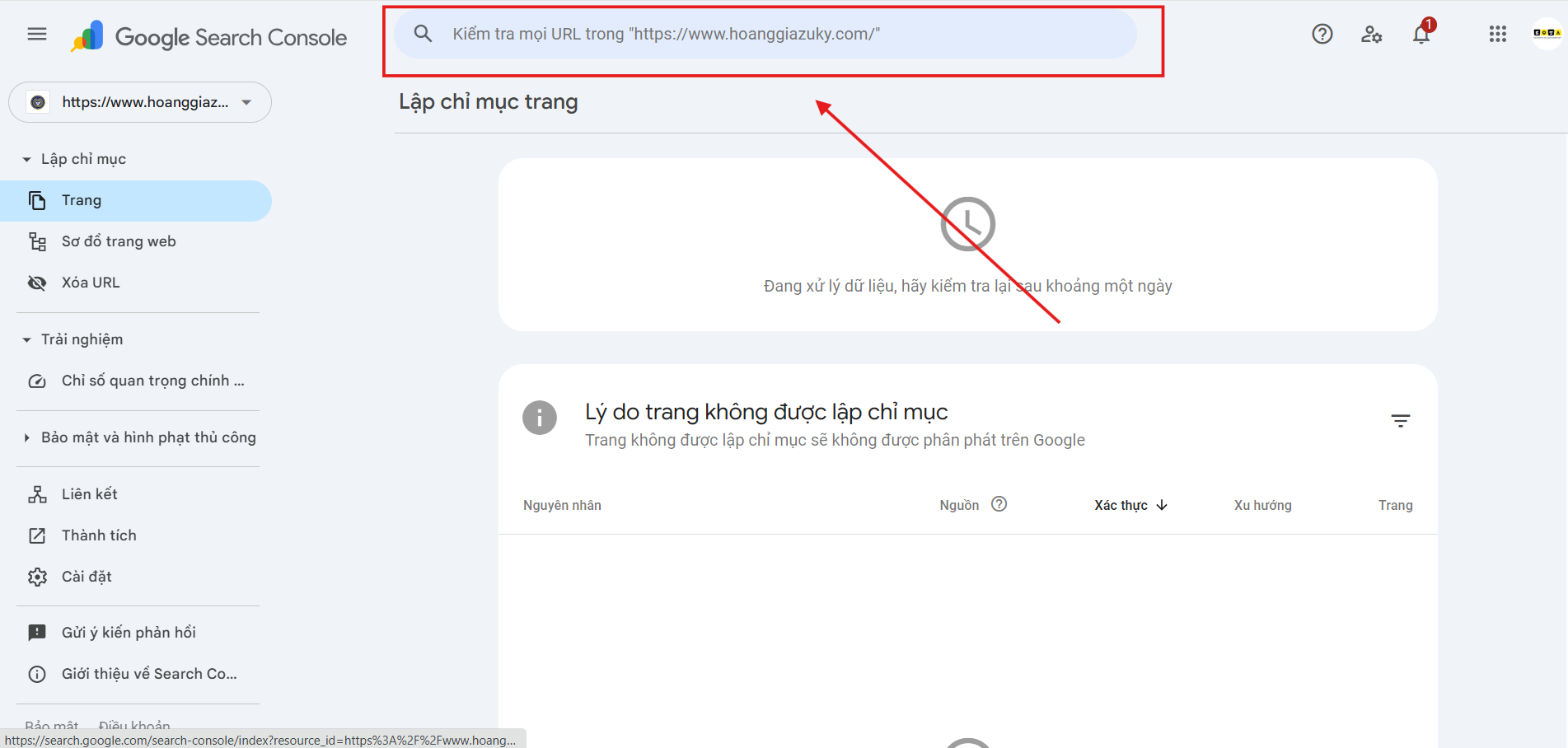 Hướng dẫn liên kết và lập chỉ mục bài viết với Google Search Console