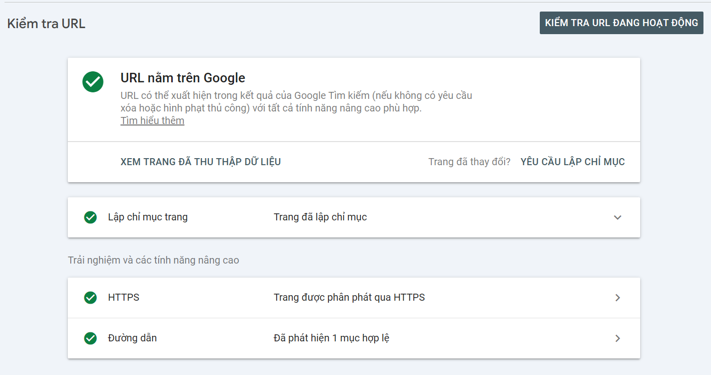 Hướng dẫn liên kết và lập chỉ mục bài viết với Google Search Console