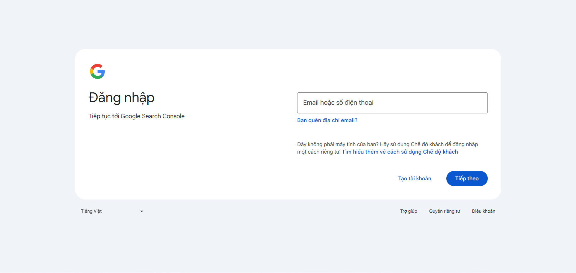 Hướng dẫn liên kết và lập chỉ mục bài viết với Google Search Console