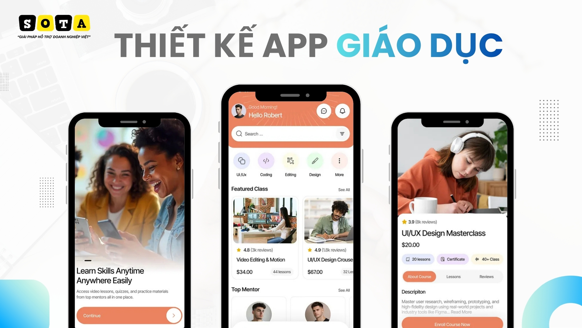 Thiết kế app giáo dục