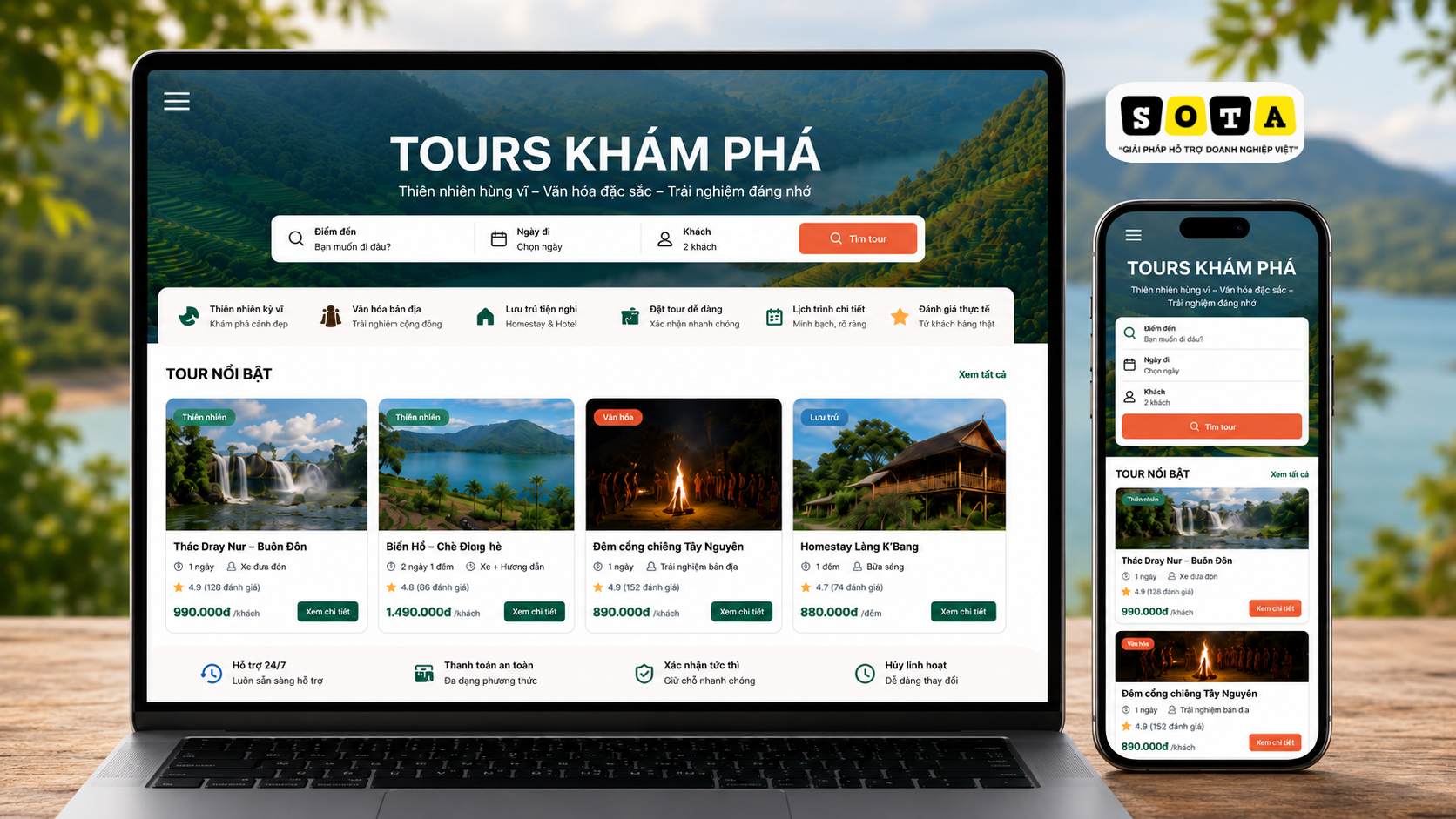 Thiết kế website du lịch tại Gia Lai Thiết kế website du lịch tại Gia Lai