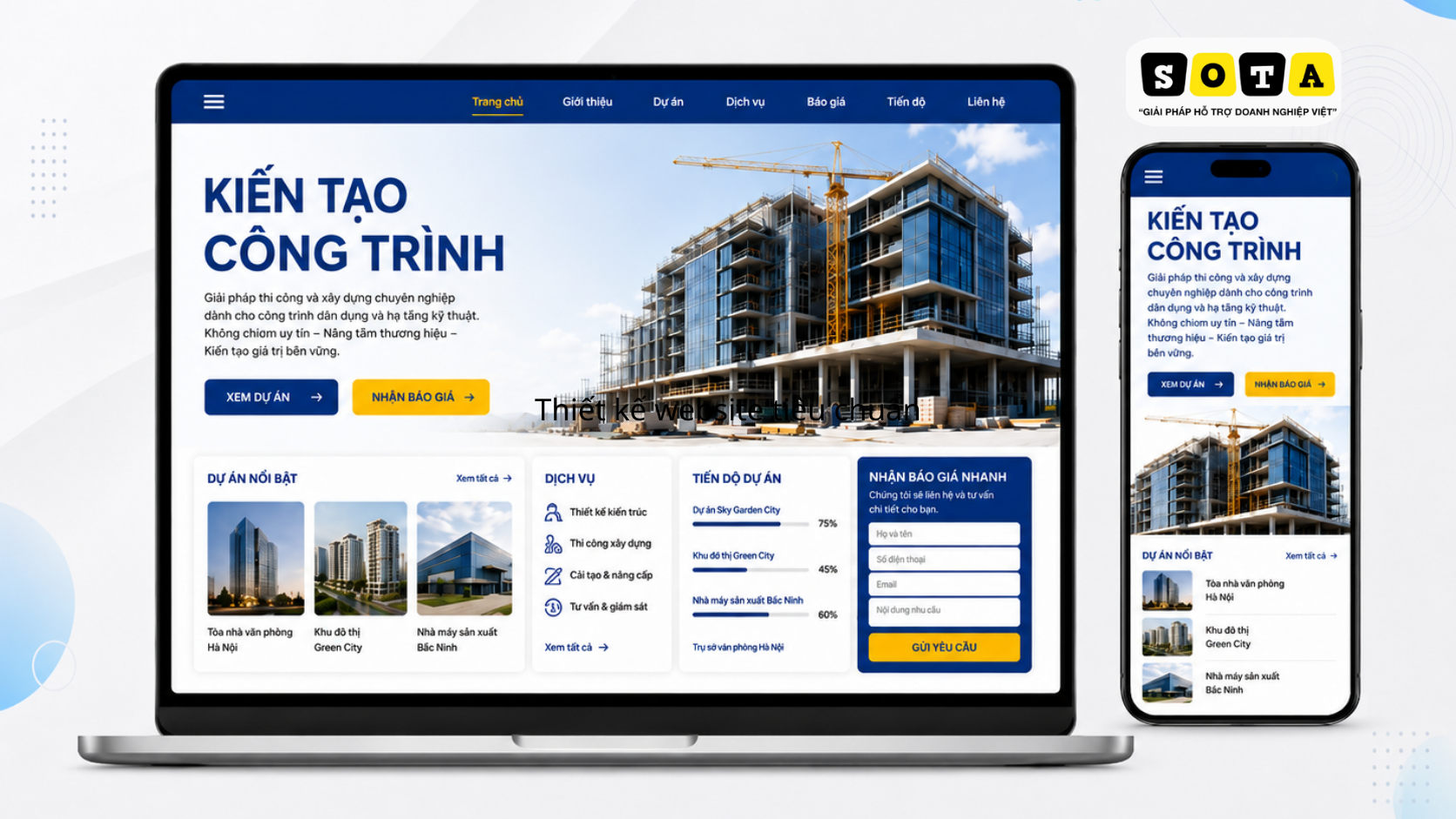 Thiết kế website xây dựng tại Gia Lai Thiết kế website xây dựng tại Gia Lai