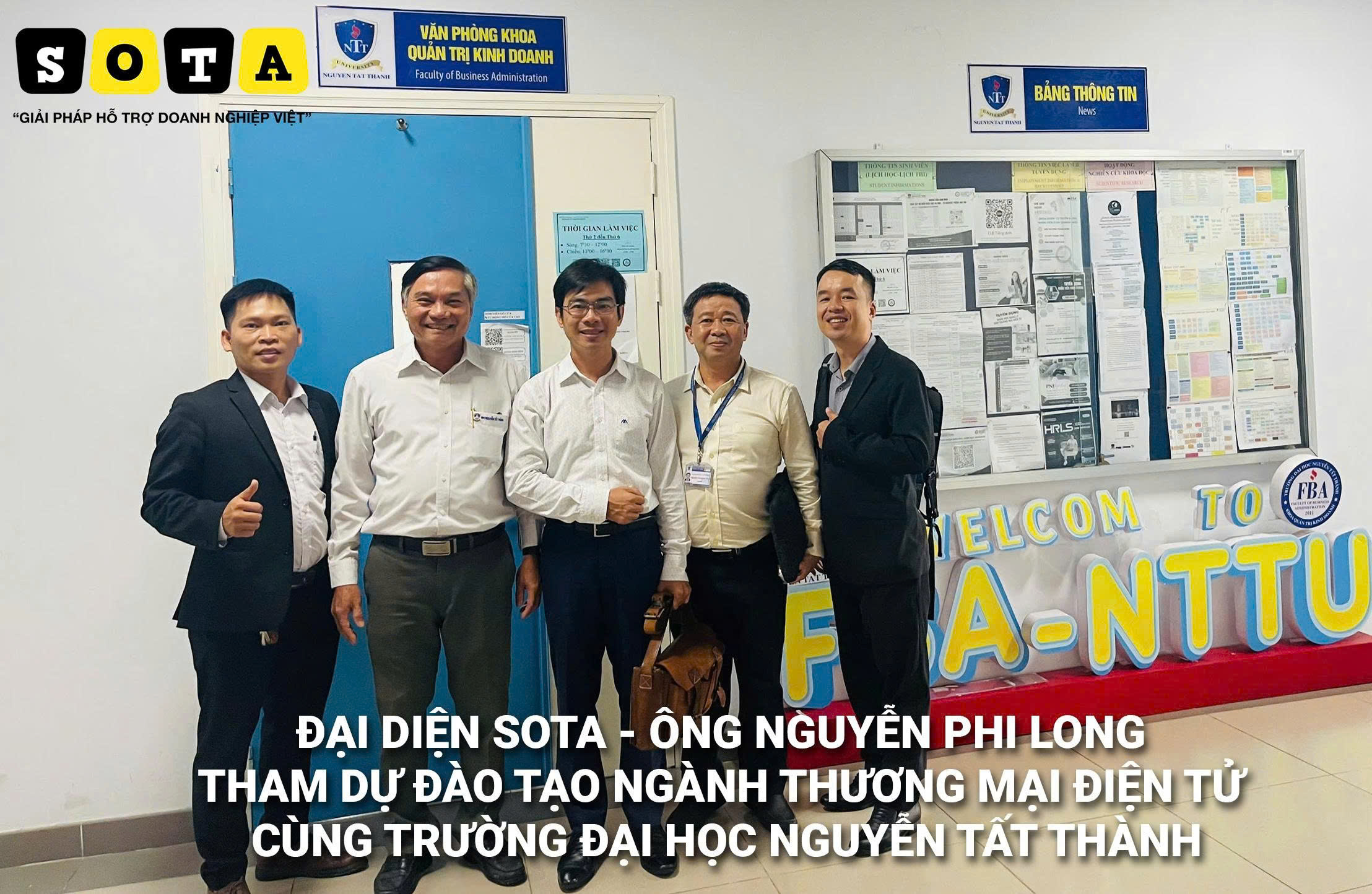 Từ doanh nghiệp đến giảng đường: SOTA tham gia đánh giá đào tạo ngành TMĐT