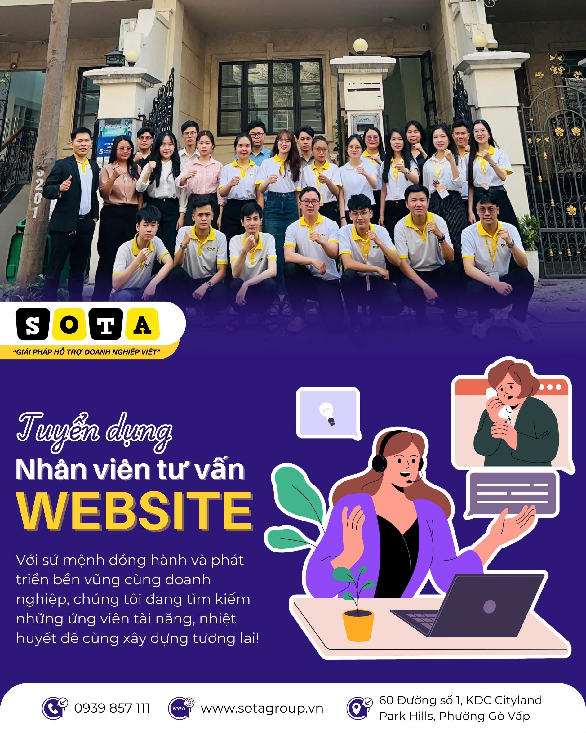 việc làm văn phòng tại Gò Vấp