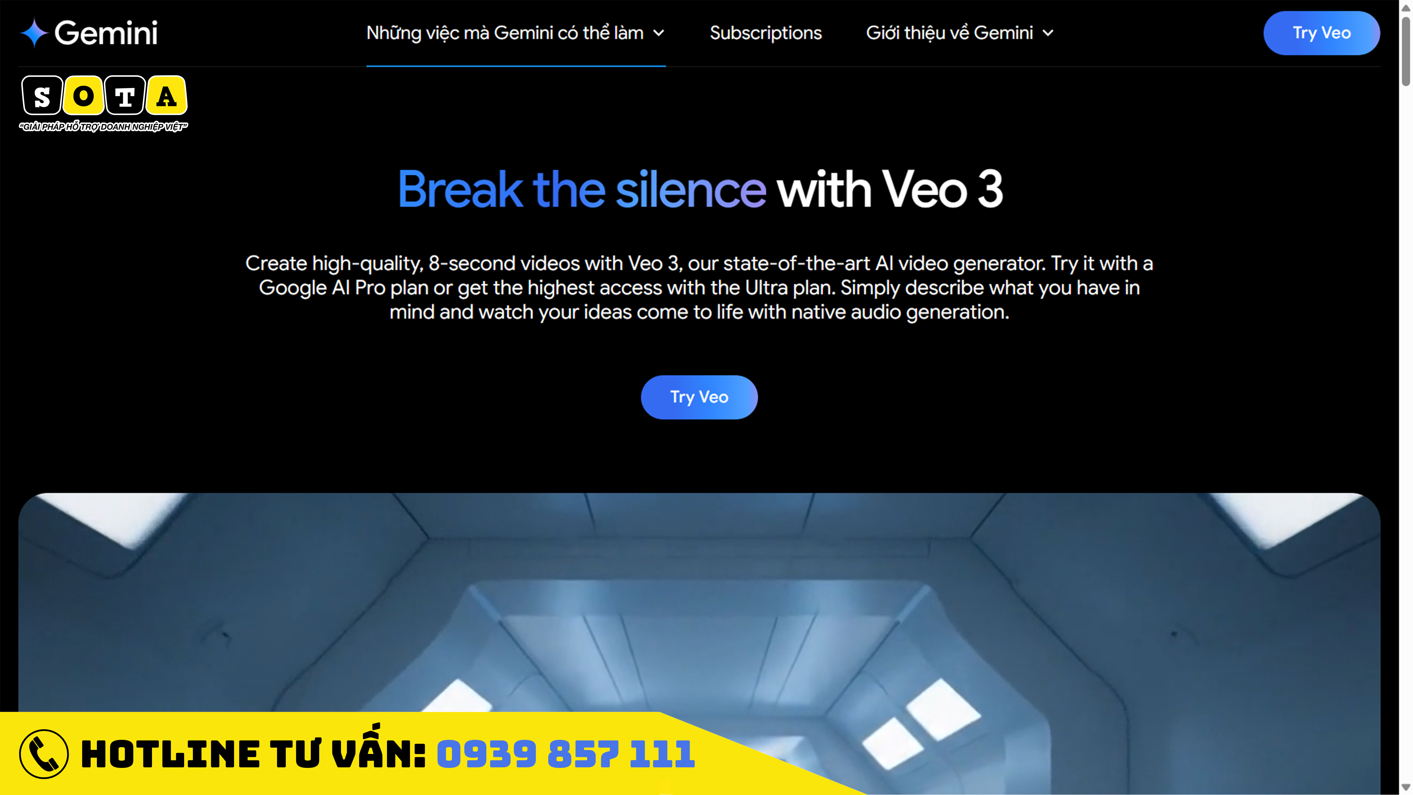 Hướng dẫn đăng ký sử dụng VEO 3 AI tạo video miễn phí