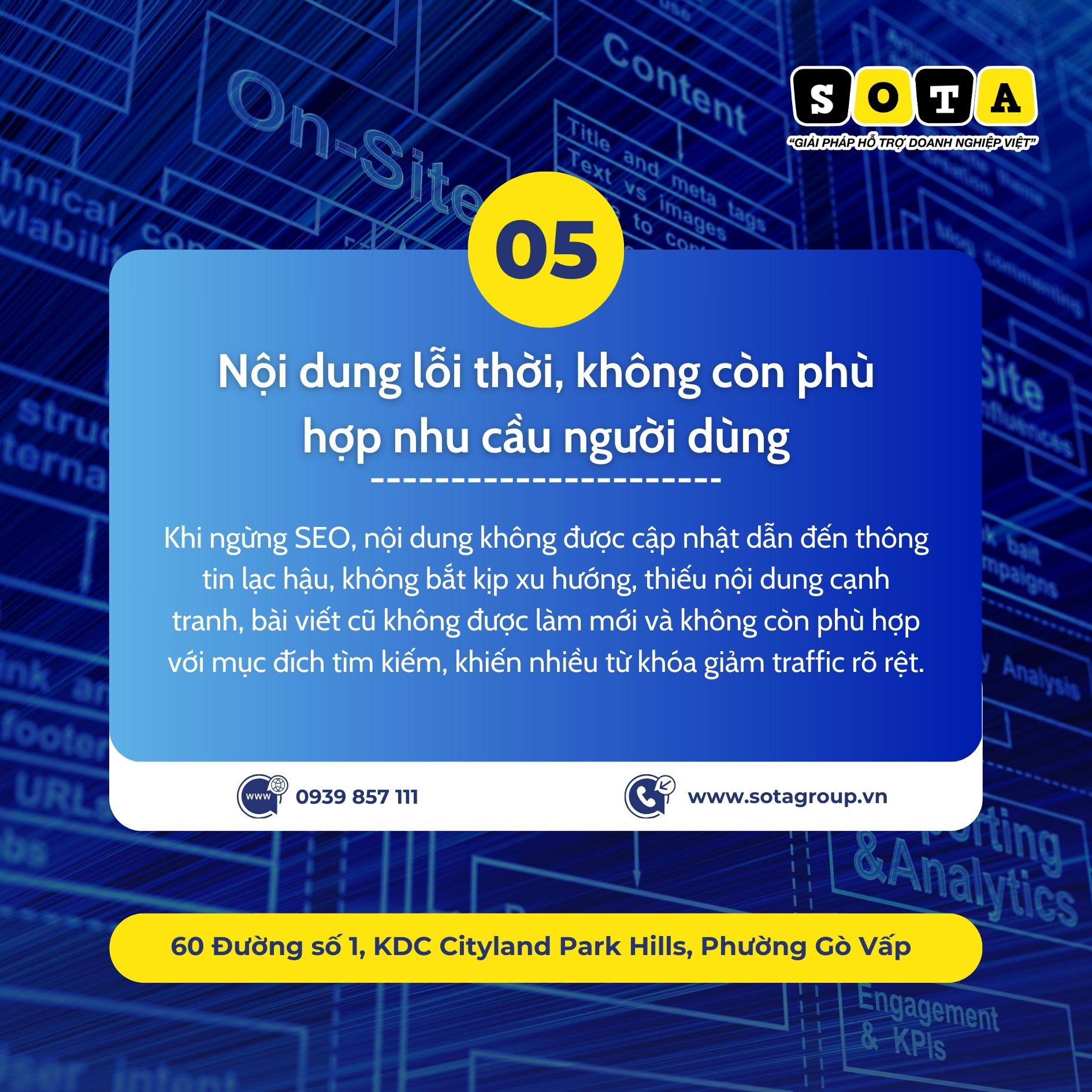 Website bị rớt hạng sau khi ngừng SEO? Nguyên nhân do đâu?