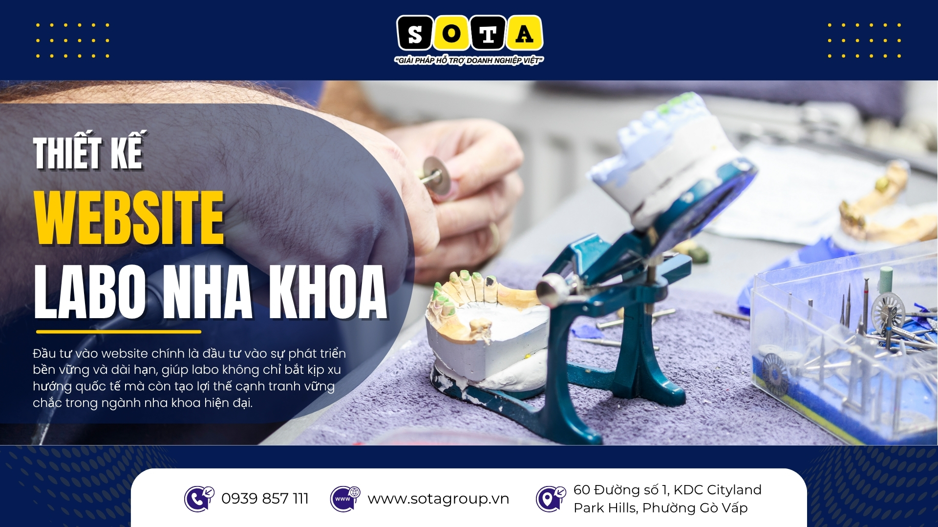 Công ty thiết kế website labo nha khoa uy tín