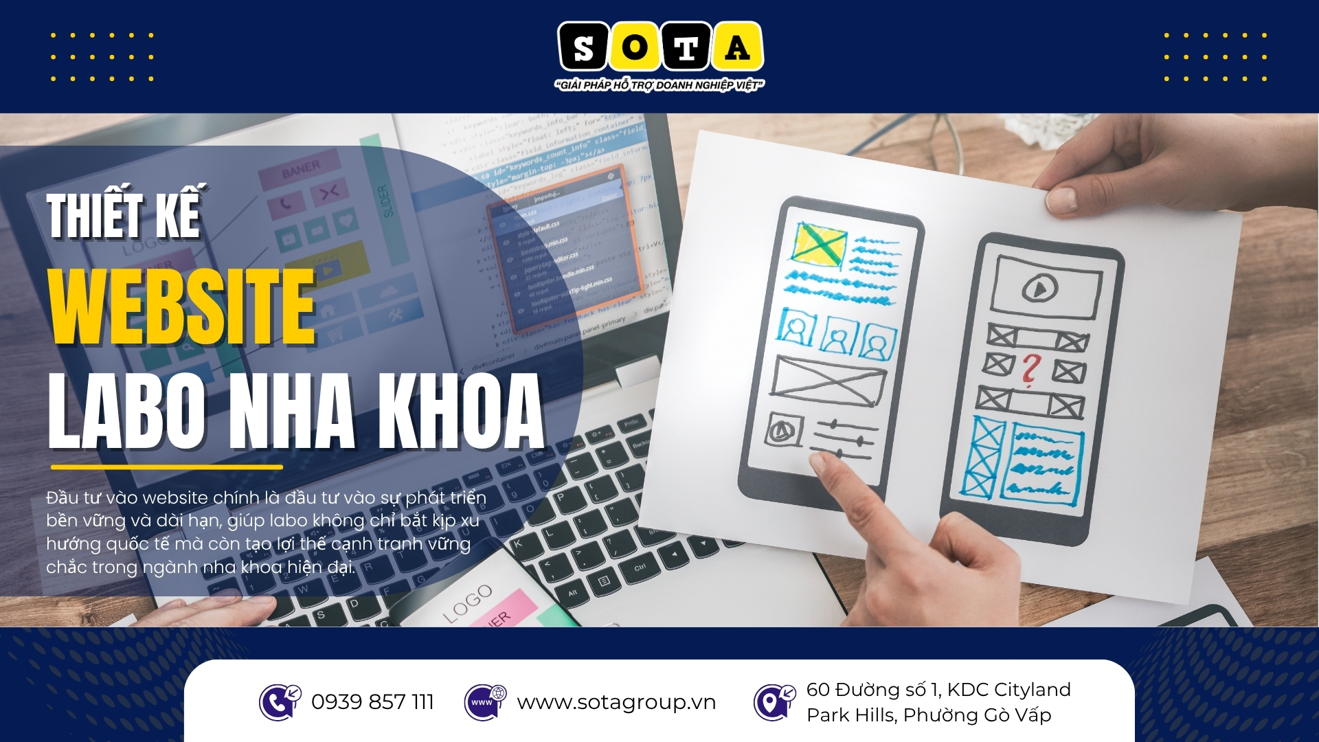 Công ty thiết kế website labo nha khoa uy tín