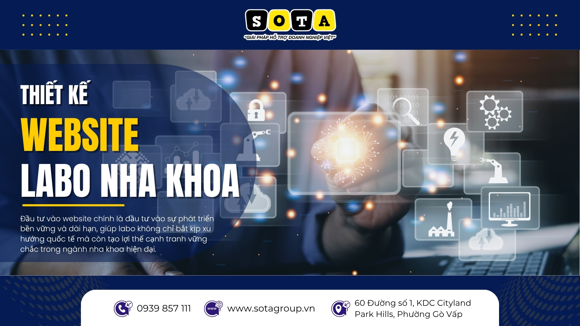 Công ty thiết kế website labo nha khoa uy tín