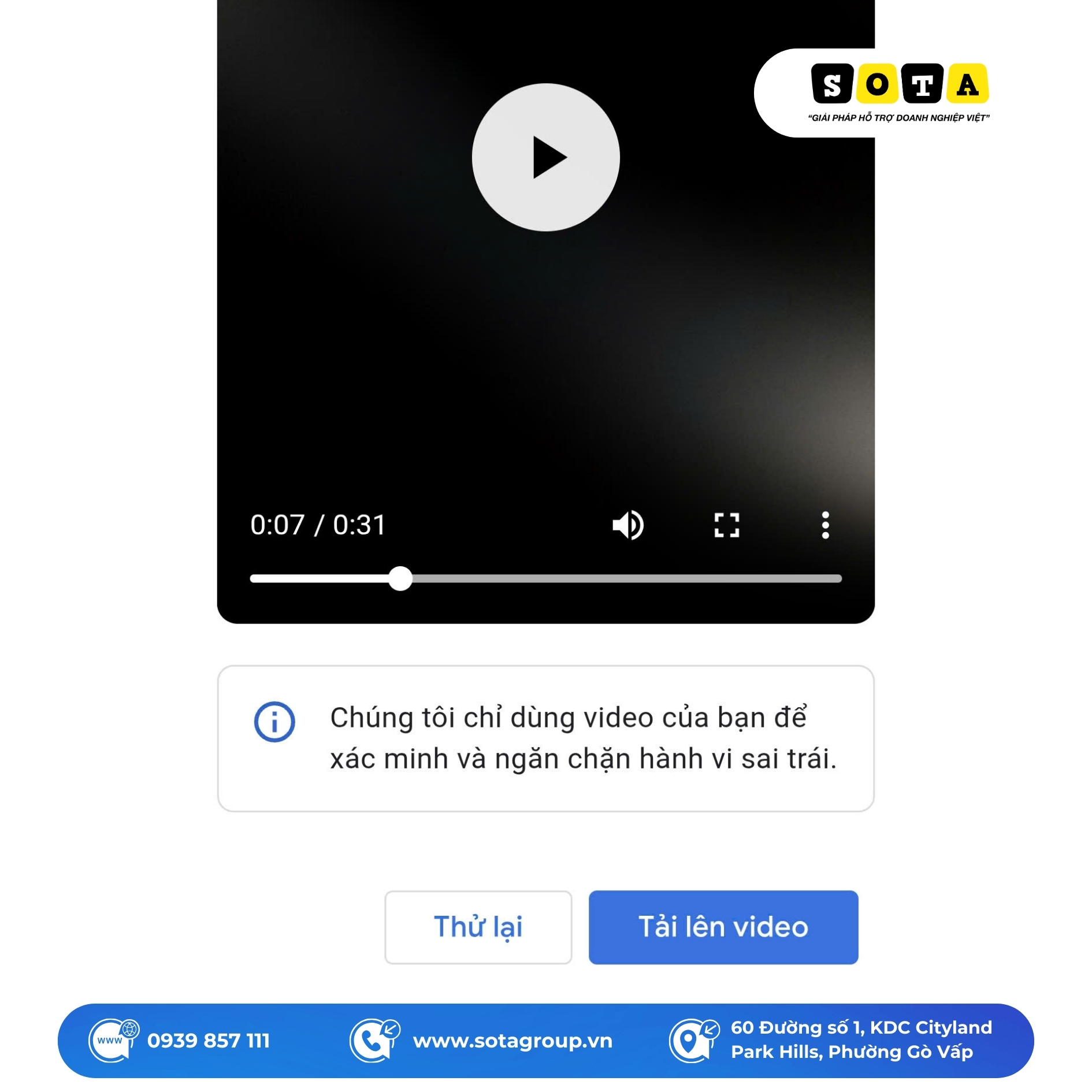Hướng dẫn xác minh google map Hướng dẫn xác minh google map