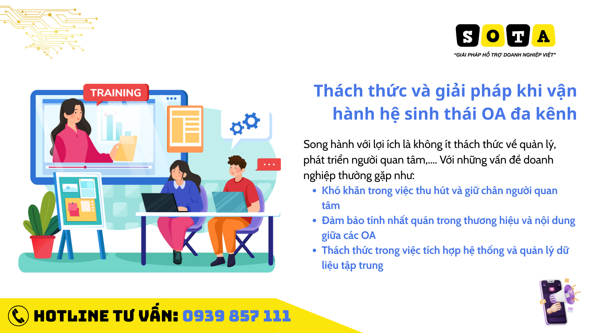 Giải pháp tạo hệ sinh thái bán hàng ZALO OA chỉ với một GPKD