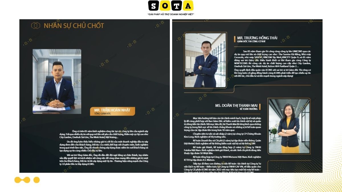 Mẫu hồ sơ năng lực đẹp 2025