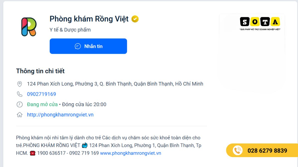 Tạo Zalo OA cho phòng khám