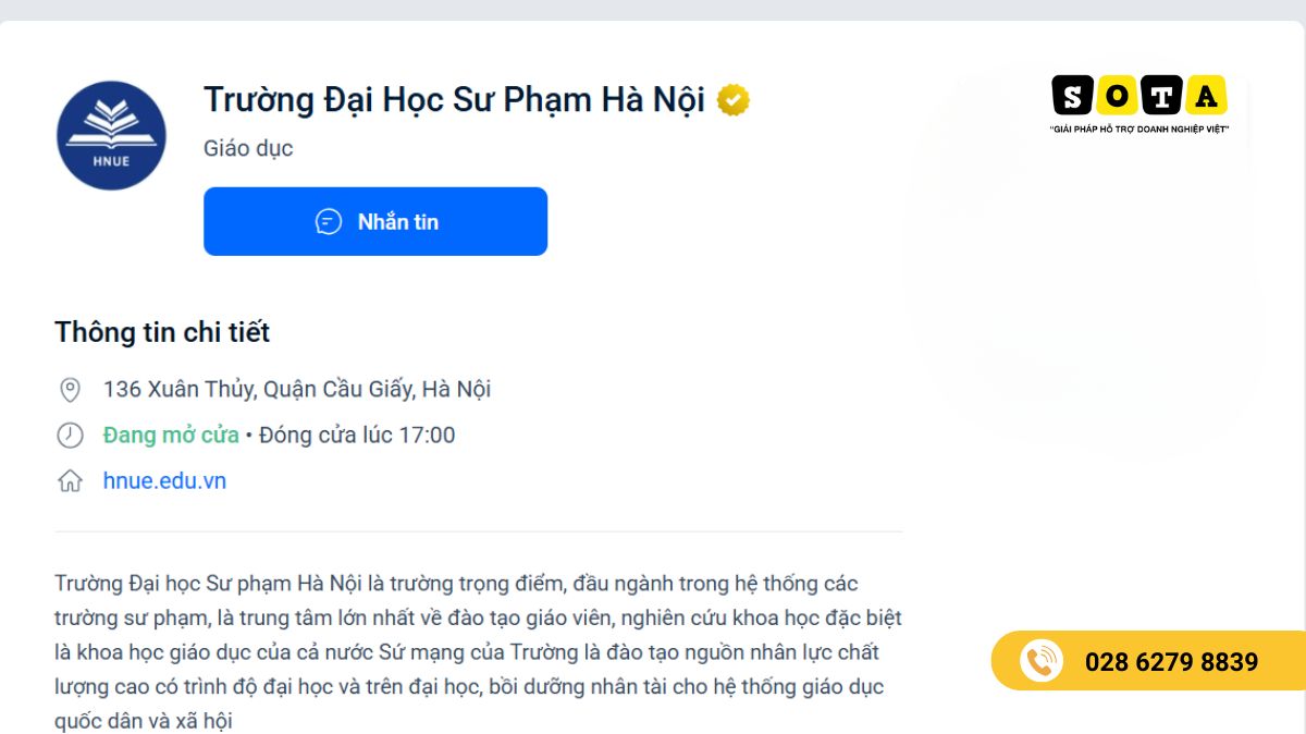 Tạo Zalo OA cho trường học mới nhất 2025
