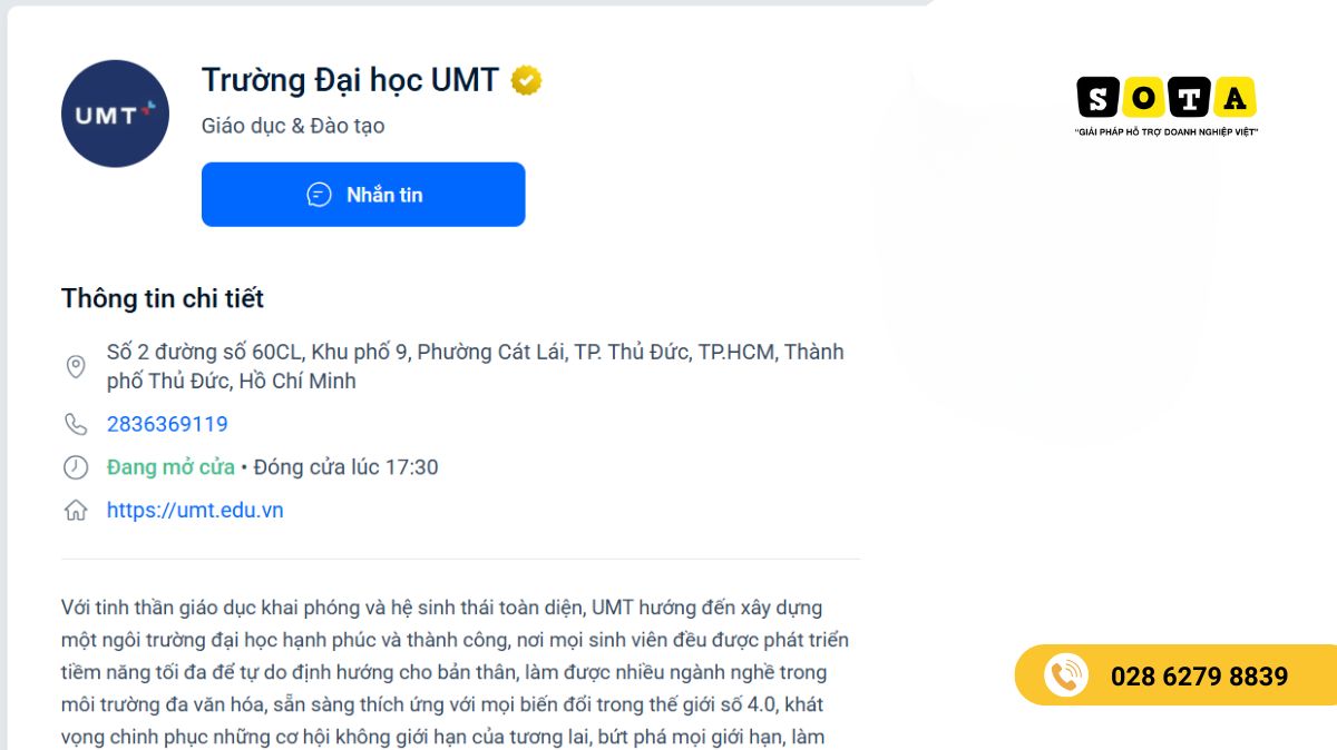 Tạo Zalo OA cho trường học mới nhất 2025