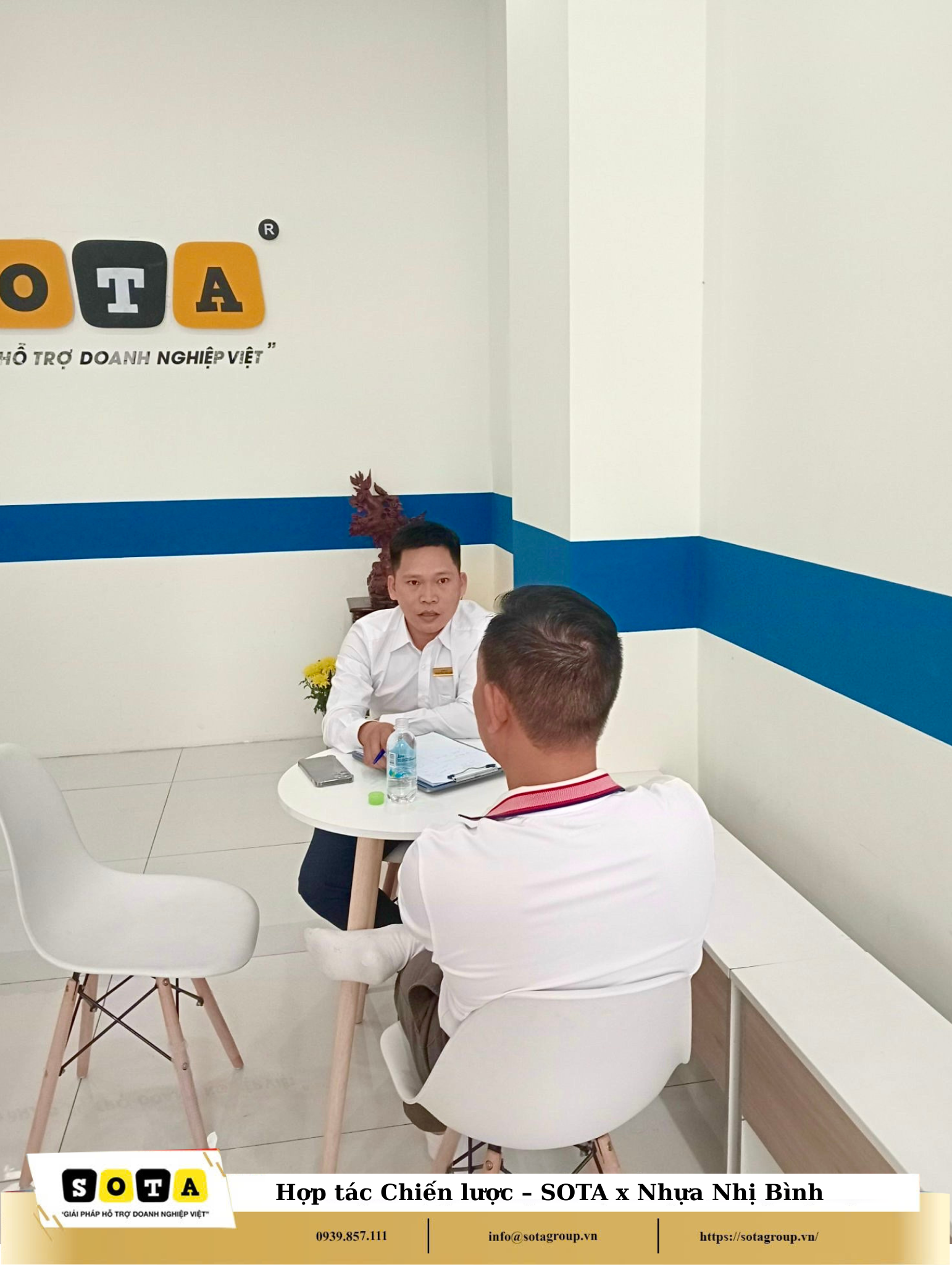 SOTA Group và Nhựa Nhị Bình ký kết hợp tác chiến lược 3 năm về quản trị website và triển khai hệ thống email server chuyên nghiệp
