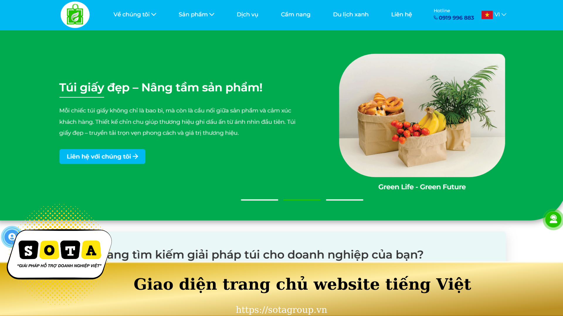 Giao diện tiếng Việt