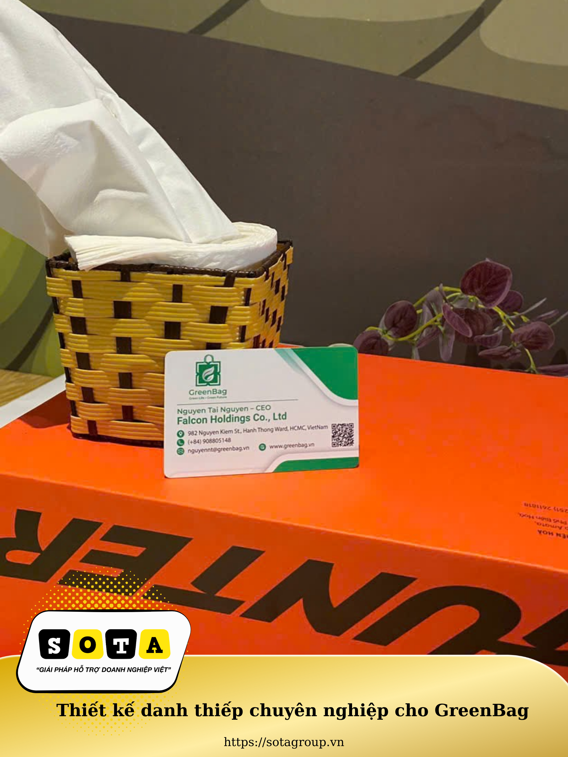 Thiết kế danh thiếp của GreenBag